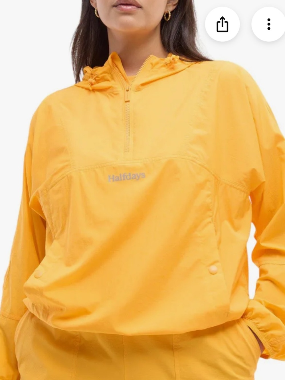NEW⭐️ Halfdays Joyner Windbreaker in Zinnia $115